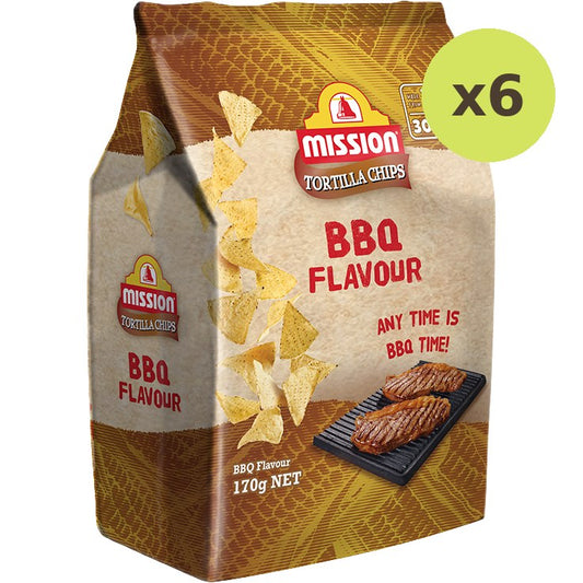 Mission Bbq Flavoured Tortilla Chips