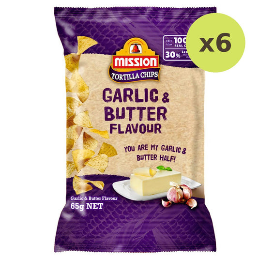 Mission Garlic & Butter Tortilla Chips