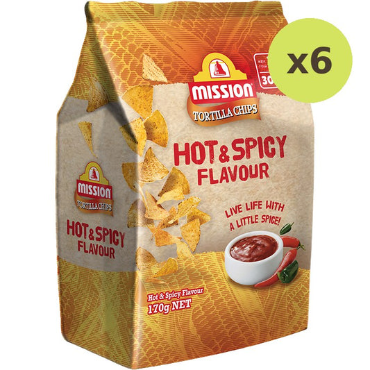 Mission Hot & Spicy Tortilla Chips