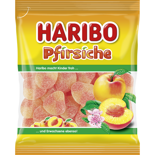 Haribo Peirsiche Peach Gummies