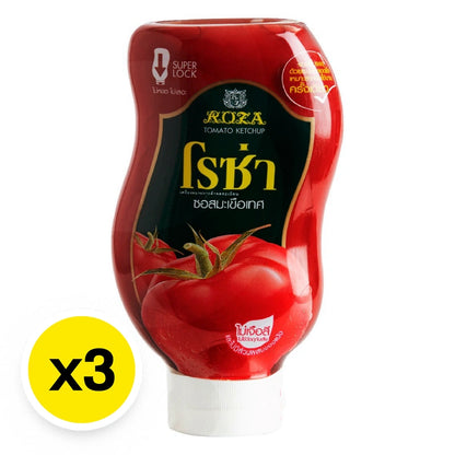 Roza Tomato Sauce Squeeze 500g x3