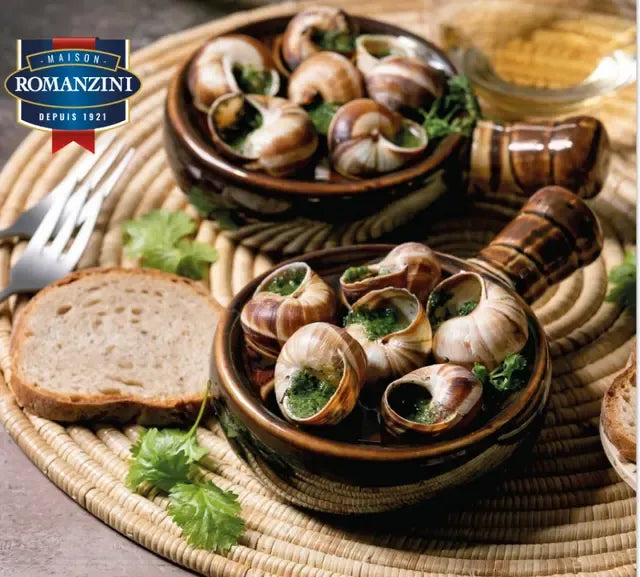 Maison Romanzini Escargot Helix Wild Burgundy Snail In