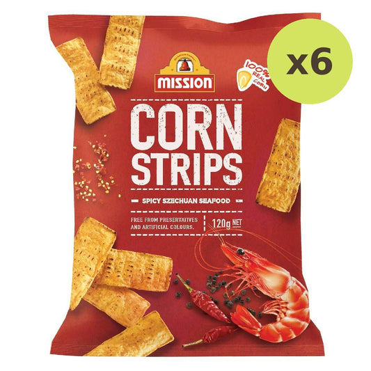 Mission Tortilla Chips Spicy Szechuan Seafood