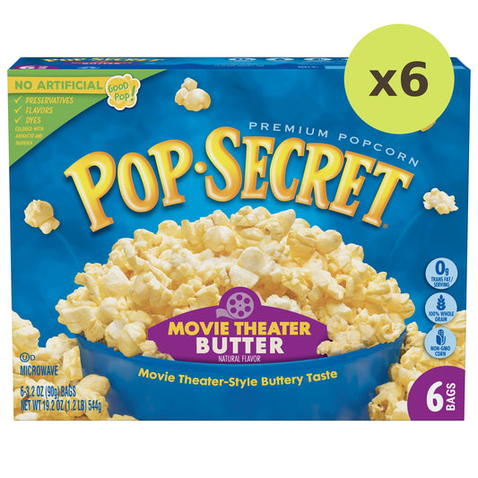 Pop Secret Movie Theater Butter Popcorn