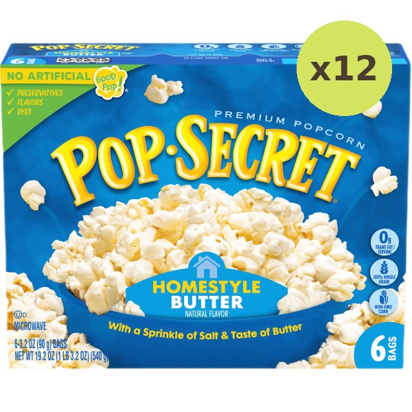 Pop Secret Home Style Butter Popcorn