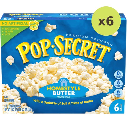Pop Secret Home Style Butter Popcorn