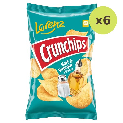 Lorenz Crunchips Sea Salt & Vinegar Potato