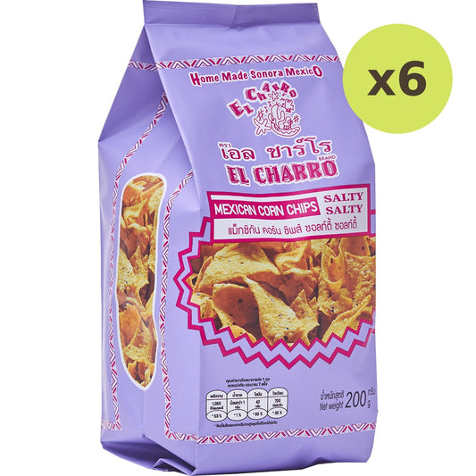 El Charro Mexican Corn Chips Salty Salty
