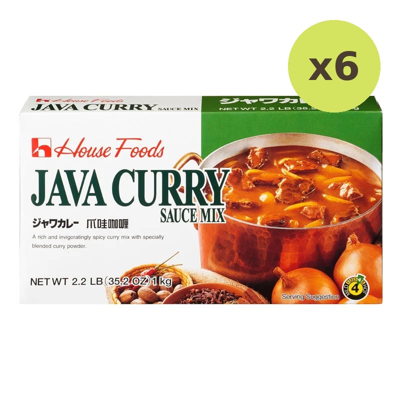 House Java Curry Sauce Medium Hot 1kg