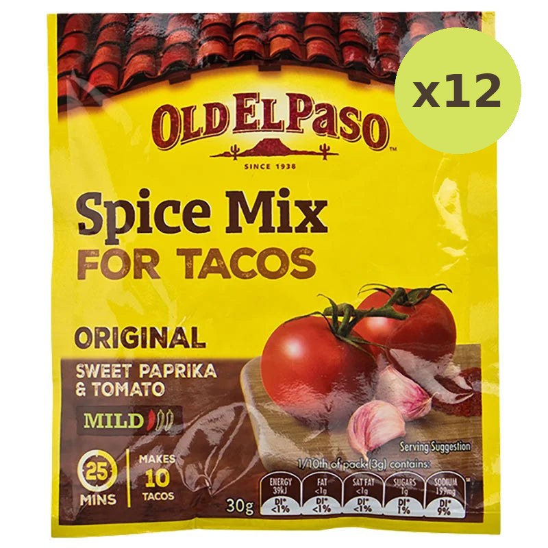 OLD EL Paso Taco Seasoning 30g