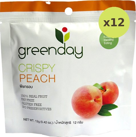 Greenday Crispy Peach Chips