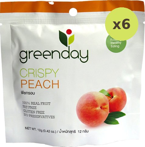 Greenday Crispy Peach Chips