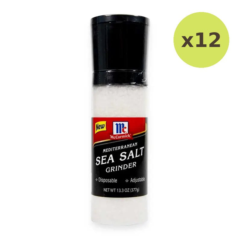 Mccormick Mediterranean Sea Salt Grinder 377g