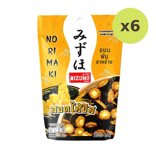 Mizuho Rice Snacks Rolled Cheese
