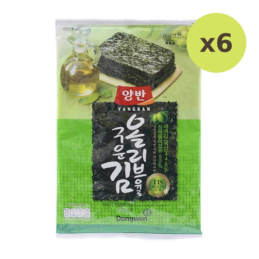 Yangban Seasoned Laver With Olive Oil