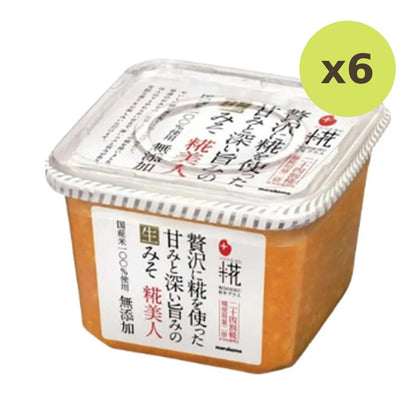 Marukome Plus Koji Miso Additive-Free Mutenka Bijin With