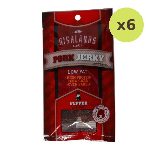 Jerky Beef Pork Style American Pepper