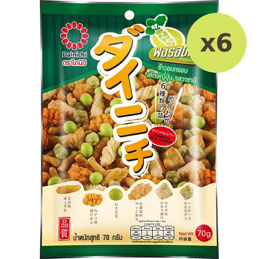 Dainichi Rice Snacks Wasabi Flavor