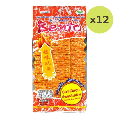 Bento Squid Snack Namprik Thai Ori