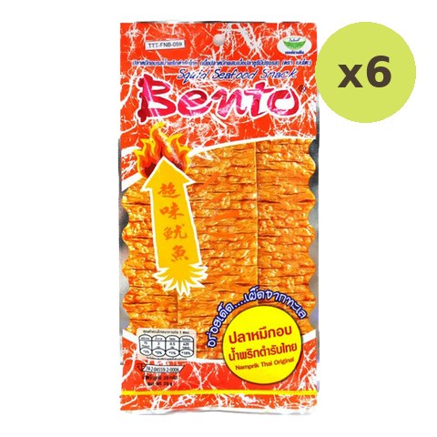 Bento Squid Snack Namprik Thai Ori