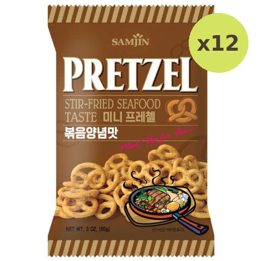 Samjin Pretzel Stir Fried Seafood
