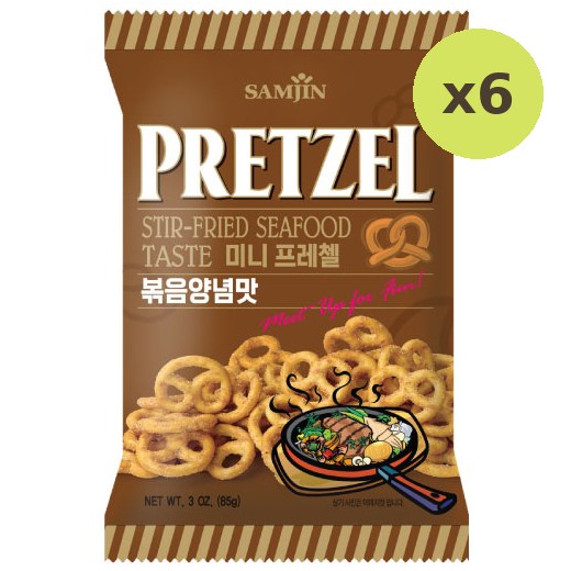 Samjin Pretzel Stir Fried Seafood