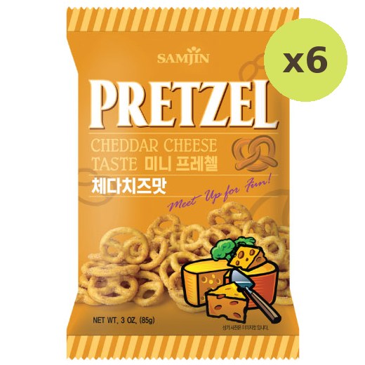 Samjin Pretzel Cheddar Cheese