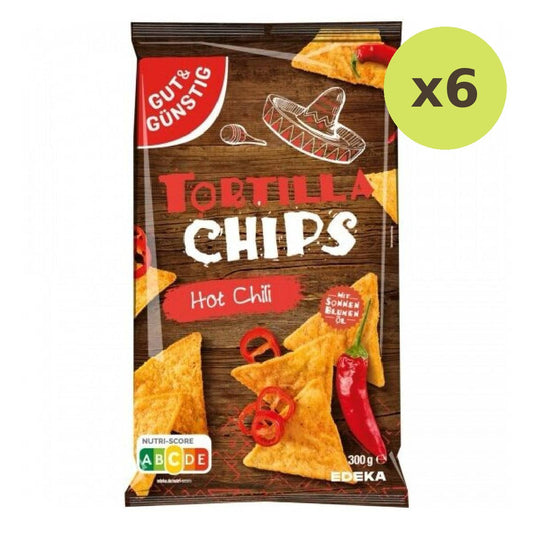 Edeka Tortilla Chips Hot Chili