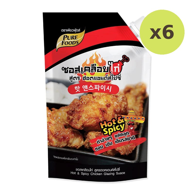 Pure Foods Hot And Spicy Chicken Glazing Sauce 1kg