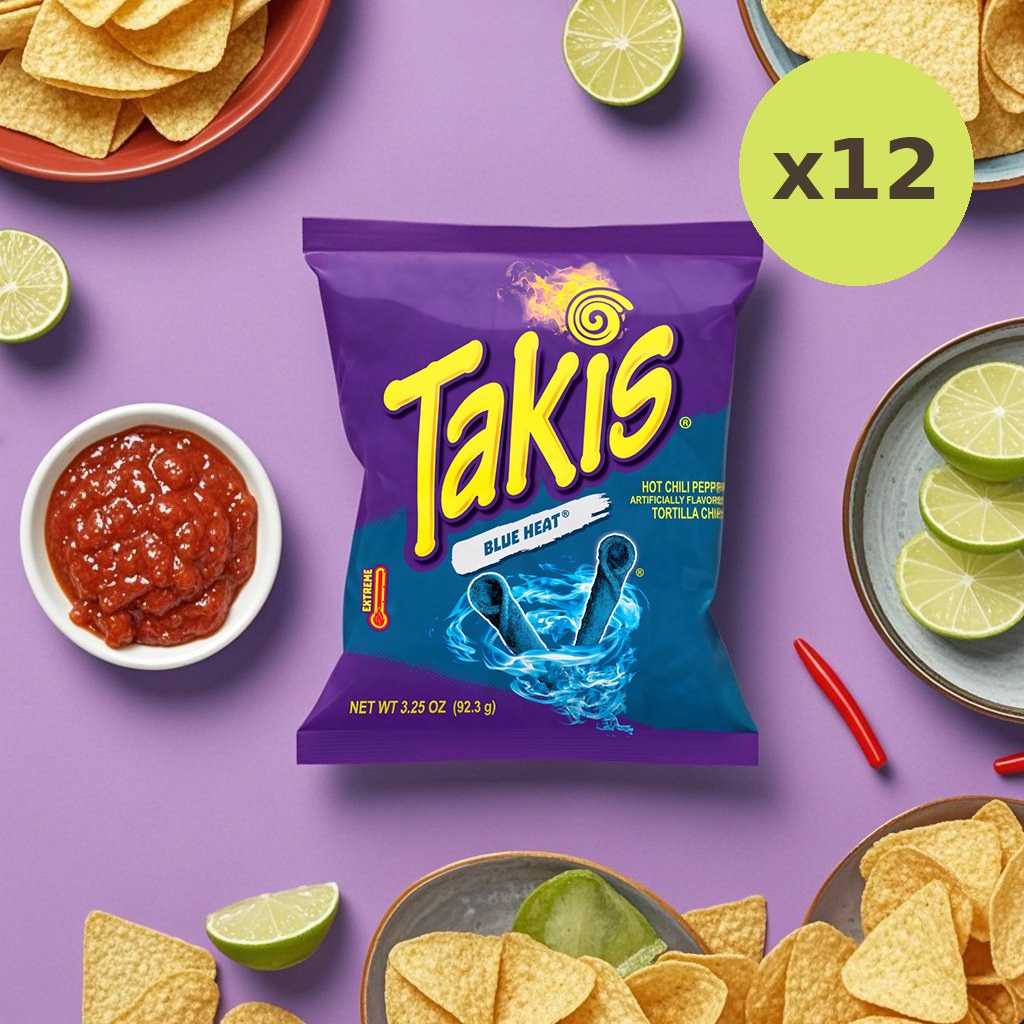 Takis Blue Heat