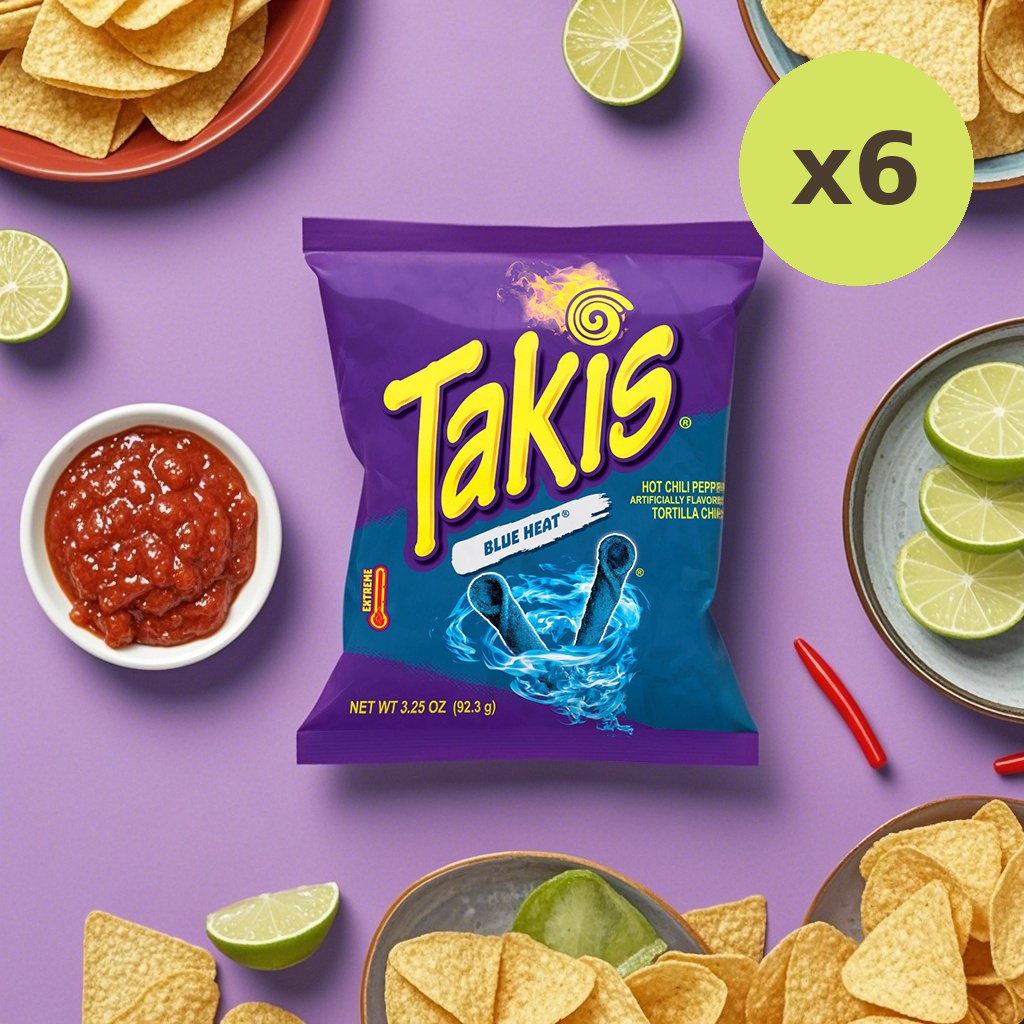 Takis Blue Heat