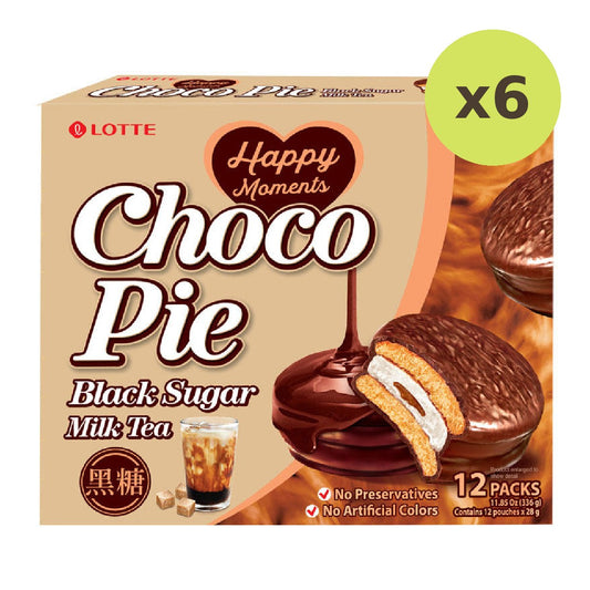 Lotte Choco Pie Black Sugar Milk Tea