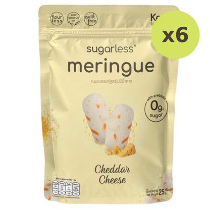 Sugarless Meringue Snack Cheddar Cheese Flavour