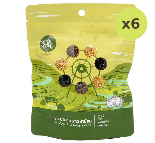 Tai Tai Tri Color Sesame Snack Mixed With Honey