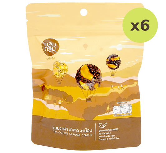 Tai Tai Tri Color Sesame Snack Mixed With Tiger