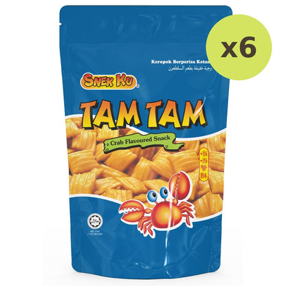 Snek Ku Tam Tam Crab Flavoured Snacks