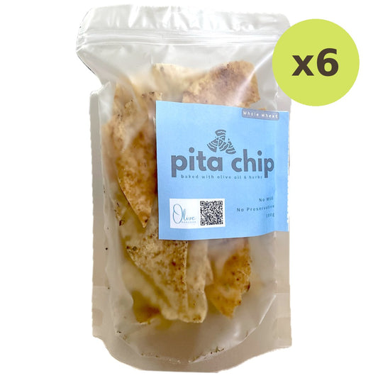 Olive Pita Chips