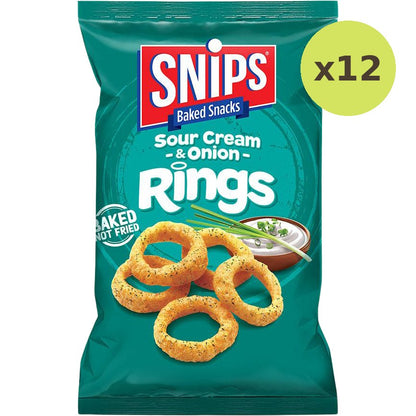 Snips Sour Cream & Onion Rings