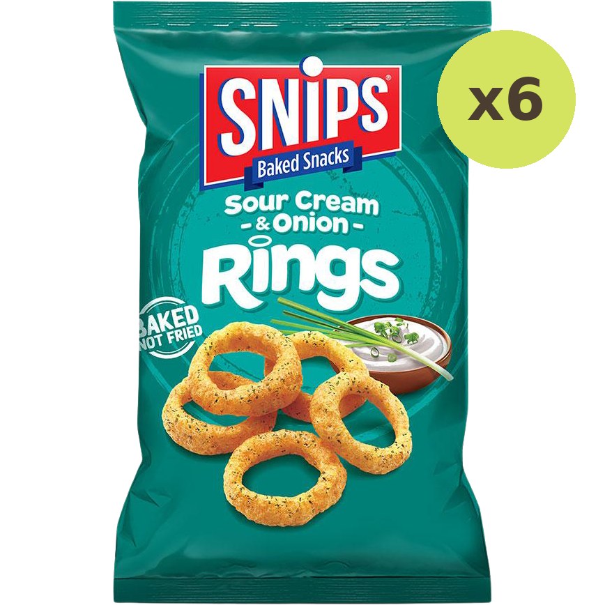 Snips Sour Cream & Onion Rings