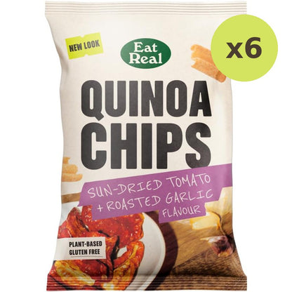 Eat Real Quinoa Chips Sundried Tomato and Roasted Garlic Flavour