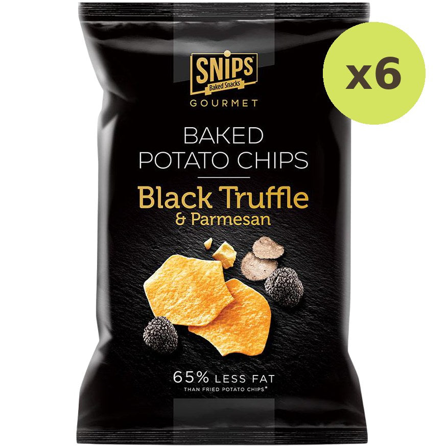 Snips Black Truffle & Parmesan Baked Potato Chips