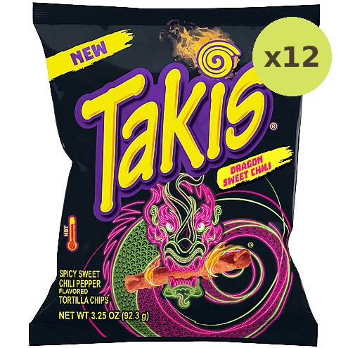 Takis Dragon Sweet Chilli Tortilla Chips