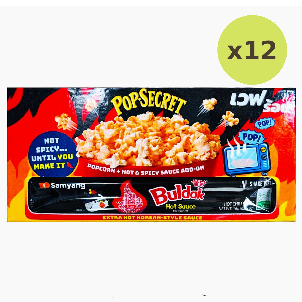 Pop Secret Extra Hot Korean Style Flavored