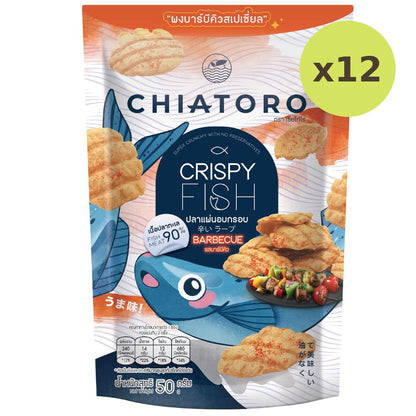 Chiatoro Crispy Fish Cracker Bbq Flavour