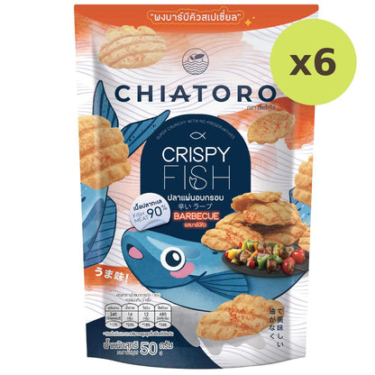 Chiatoro Crispy Fish Cracker Bbq Flavour