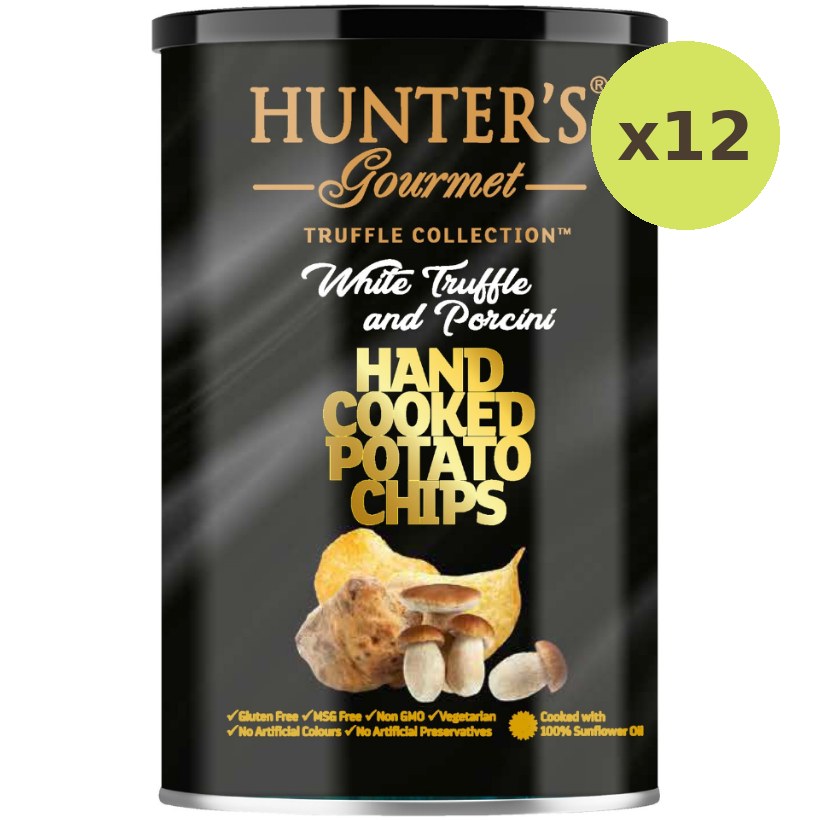 Hunter's Potato Chips White Truffle And Porcini