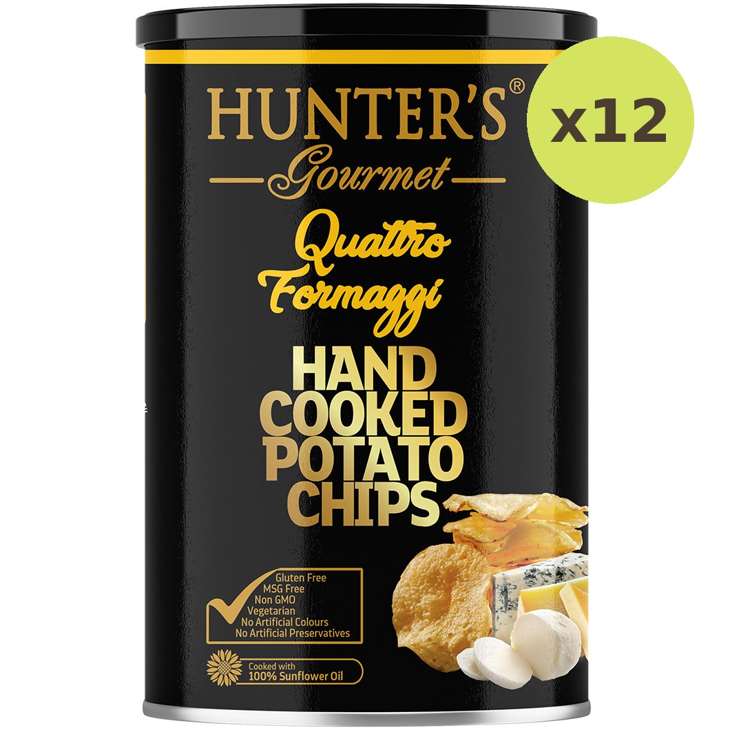 Hunter's Potato Chips Quattro Formaggi