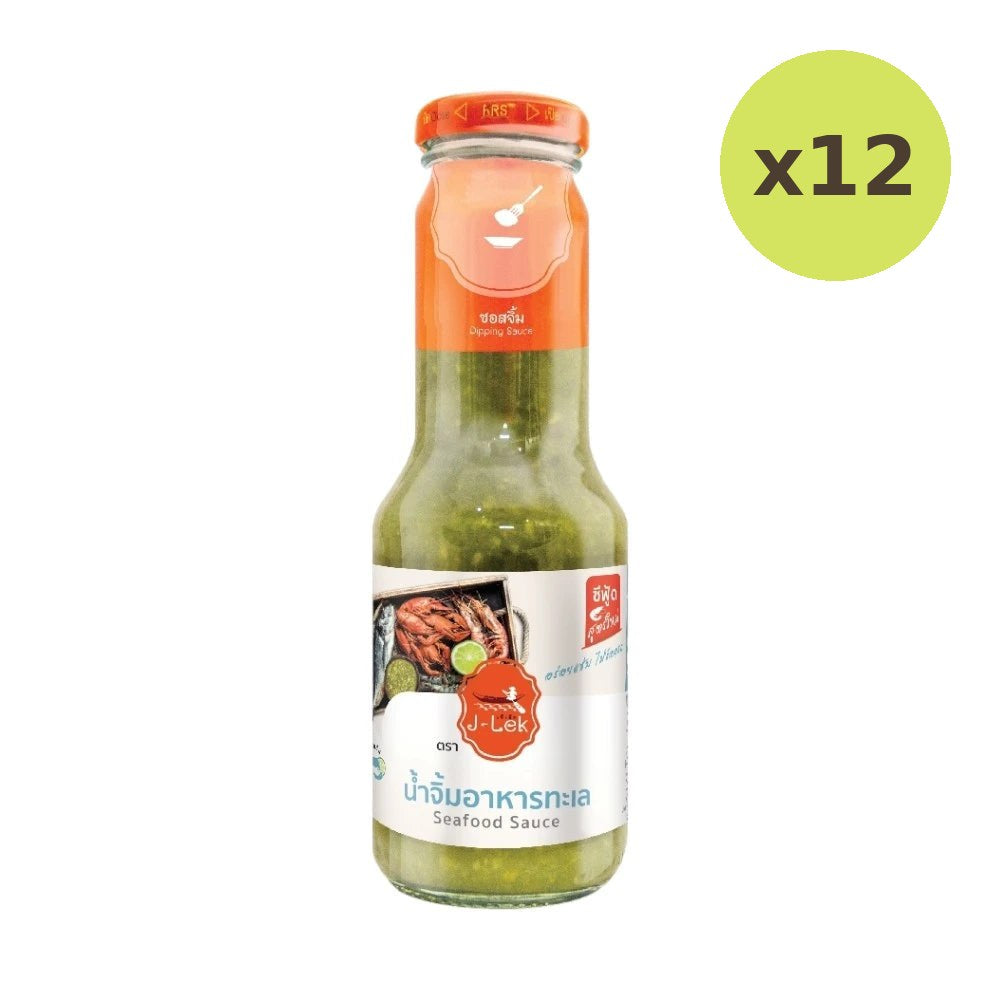 J-lek Jae Lek Seafood Sauce Glass Bottle 345g