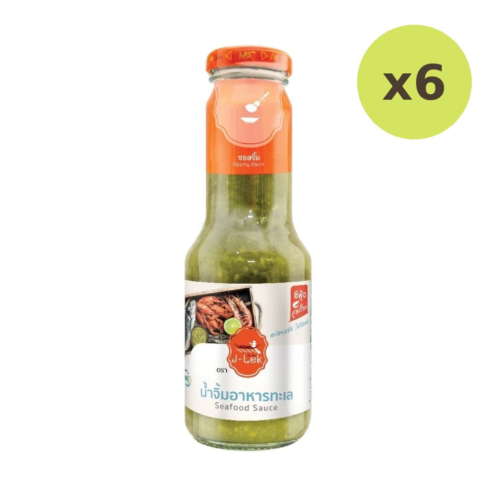 J-lek Jae Lek Seafood Sauce Glass Bottle 345g