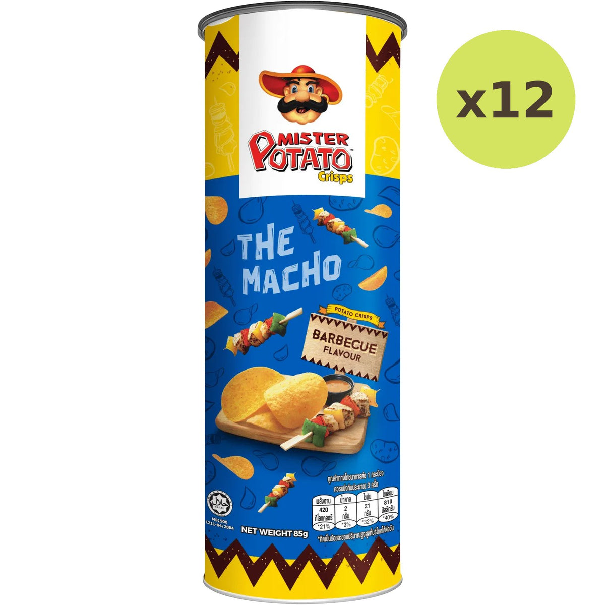 Mister Potato Potato Crisps Barbecue